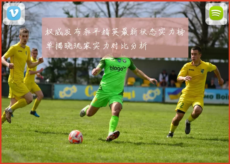 权威发布和平精英最新状态实力榜单揭晓玩家实力对比分析